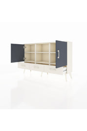 Arges Konsol 6 Raflı 3 Çekmeceli 3 Kapaklı 132x30x83 - S144M023V07A