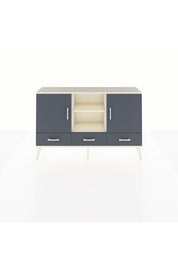 Arges Konsol 6 Raflı 3 Çekmeceli 3 Kapaklı 132x30x83 - S144M023V08A