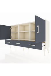 Arges Konsol 6 Raflı 3 Çekmeceli 3 Kapaklı 132x30x83 - S144M023V08A