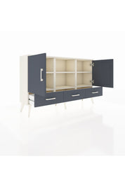 Arges Konsol 6 Raflı 3 Çekmeceli 3 Kapaklı 132x30x83 - S144M023V08A
