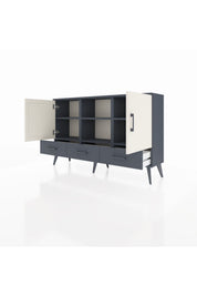 Arges Konsol 6 Raflı 3 Çekmeceli 3 Kapaklı 132x30x83 - S144M023V14A