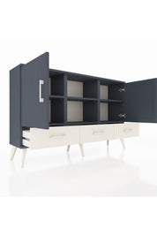Arges Konsol 6 Raflı 3 Çekmeceli 3 Kapaklı 132x30x83 - S144M023V16A