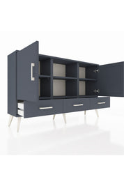 Arges Konsol 6 Raflı 3 Çekmeceli 3 Kapaklı 132x30x83 - S144M023V17A