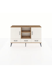 Arges Konsol 6 Raflı 3 Çekmeceli 3 Kapaklı 132x30x83 - S144M023V22A