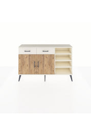 Arges Konsol 5 Raflı 2 Çekmeceli 2 Kapaklı 132x30x83 - S144M024V01A