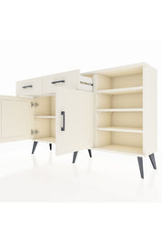 Arges Konsol 5 Raflı 2 Çekmeceli 2 Kapaklı 132x30x83 - S144M024V04A
