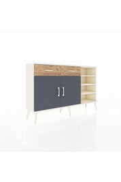 Arges Konsol 5 Raflı 2 Çekmeceli 2 Kapaklı 132x30x83 - S144M024V09A