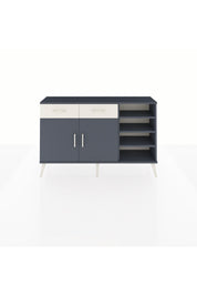 Arges Konsol 5 Raflı 2 Çekmeceli 2 Kapaklı 132x30x83 - S144M024V16A