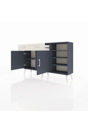 Arges Konsol 5 Raflı 2 Çekmeceli 2 Kapaklı 132x30x83 - S144M024V16A