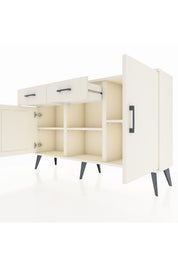 Arges Konsol 3 Raflı 2 Çekmeceli 3 Kapaklı 132x30x83 - S144M025V04A