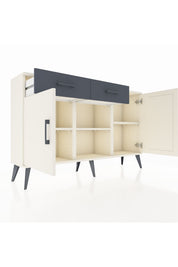 Arges Konsol 3 Raflı 2 Çekmeceli 3 Kapaklı 132x30x83 - S144M025V05A