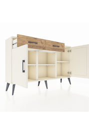 Arges Konsol 3 Raflı 2 Çekmeceli 3 Kapaklı 132x30x83 - S144M025V06A