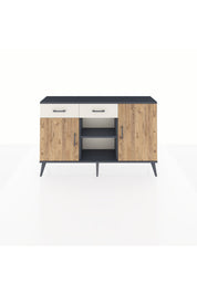 Arges Konsol 3 Raflı 2 Çekmeceli 3 Kapaklı 132x30x83 - S144M025V10A