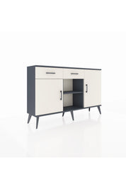 Arges Konsol 3 Raflı 2 Çekmeceli 3 Kapaklı 132x30x83 - S144M025V13A