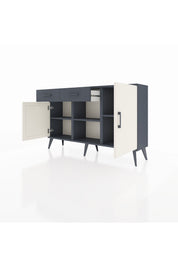 Arges Konsol 3 Raflı 2 Çekmeceli 3 Kapaklı 132x30x83 - S144M025V14A