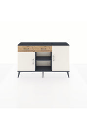 Arges Konsol 3 Raflı 2 Çekmeceli 3 Kapaklı 132x30x83 - S144M025V15A