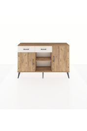 Arges Konsol 3 Raflı 2 Çekmeceli 3 Kapaklı 132x30x83 - S144M025V19A
