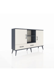 Arges Konsol 5 Raflı 2 Çekmeceli 3 Kapaklı 132x30x83 - S144M026V13A