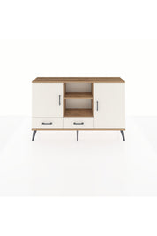 Arges Konsol 5 Raflı 2 Çekmeceli 3 Kapaklı 132x30x83 - S144M026V22A