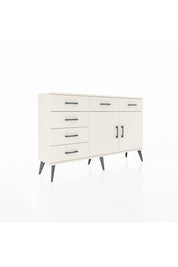 Arges Konsol 2 Raflı 6 Çekmeceli 2 Kapaklı 132x30x83 - S144M028V04A