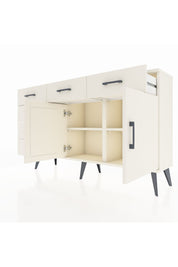 Arges Konsol 2 Raflı 6 Çekmeceli 2 Kapaklı 132x30x83 - S144M028V04A