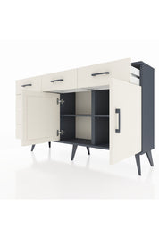 Arges Konsol 2 Raflı 6 Çekmeceli 2 Kapaklı 132x30x83 - S144M028V13A