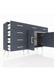 Arges Konsol 2 Raflı 6 Çekmeceli 2 Kapaklı 132x30x83 - S144M028V17A