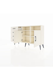 Arges Konsol 4 Raflı 4 Çekmeceli 2 Kapaklı 132x30x83 - S144M029V04A