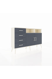 Arges Konsol 4 Raflı 4 Çekmeceli 2 Kapaklı 132x30x83 - S144M029V08A