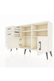 Arges Konsol 4 Raflı 4 Çekmeceli 2 Kapaklı 132x30x83 - S144M030V04A
