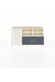 Arges Konsol 4 Raflı 4 Çekmeceli 2 Kapaklı 132x30x83 - S144M030V07A