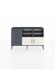 Arges Konsol 4 Raflı 4 Çekmeceli 2 Kapaklı 132x30x83 - S144M030V14A