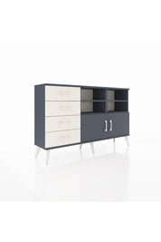 Arges Konsol 4 Raflı 4 Çekmeceli 2 Kapaklı 132x30x83 - S144M030V16A