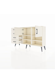Arges Konsol 4 Raflı 4 Çekmeceli 2 Kapaklı 132x30x83 - S144M031V04A