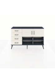 Arges Konsol 4 Raflı 4 Çekmeceli 2 Kapaklı 132x30x83 - S144M031V13A