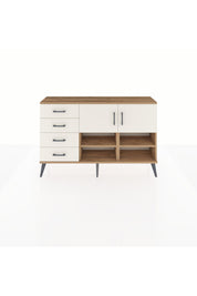 Arges Konsol 4 Raflı 4 Çekmeceli 2 Kapaklı 132x30x83 - S144M031V22A