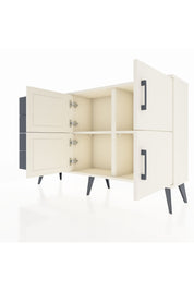 Arges Konsol 2 Raflı 4 Çekmeceli 4 Kapaklı 132x30x83 - S144M032V05A