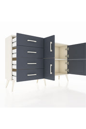 Arges Konsol 2 Raflı 4 Çekmeceli 4 Kapaklı 132x30x83 - S144M032V08A