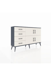 Arges Konsol 2 Raflı 4 Çekmeceli 4 Kapaklı 132x30x83 - S144M032V13A