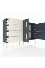 Arges Konsol 2 Raflı 4 Çekmeceli 4 Kapaklı 132x30x83 - S144M032V16A