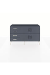 Arges Konsol 2 Raflı 4 Çekmeceli 4 Kapaklı 132x30x83