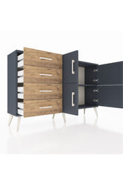 Arges Konsol 2 Raflı 4 Çekmeceli 4 Kapaklı 132x30x83 - S144M032V18A