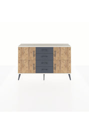 Arges Konsol 2 Raflı 4 Çekmeceli 4 Kapaklı 132x30x83 - S144M033V02A