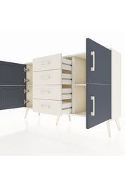 Arges Konsol 2 Raflı 4 Çekmeceli 4 Kapaklı 132x30x83 - S144M033V07A