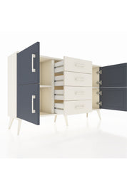 Arges Konsol 2 Raflı 4 Çekmeceli 4 Kapaklı 132x30x83 - S144M033V07A