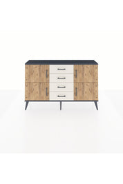 Arges Konsol 2 Raflı 4 Çekmeceli 4 Kapaklı 132x30x83 - S144M033V10A