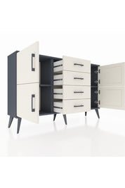 Arges Konsol 2 Raflı 4 Çekmeceli 4 Kapaklı 132x30x83 - S144M033V13A