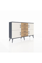 Arges Konsol 2 Raflı 4 Çekmeceli 4 Kapaklı 132x30x83 - S144M033V15A