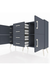 Arges Konsol 2 Raflı 4 Çekmeceli 4 Kapaklı 132x30x83 - S144M033V17A