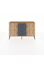 Arges Konsol 2 Raflı 4 Çekmeceli 4 Kapaklı 132x30x83 - S144M033V20A